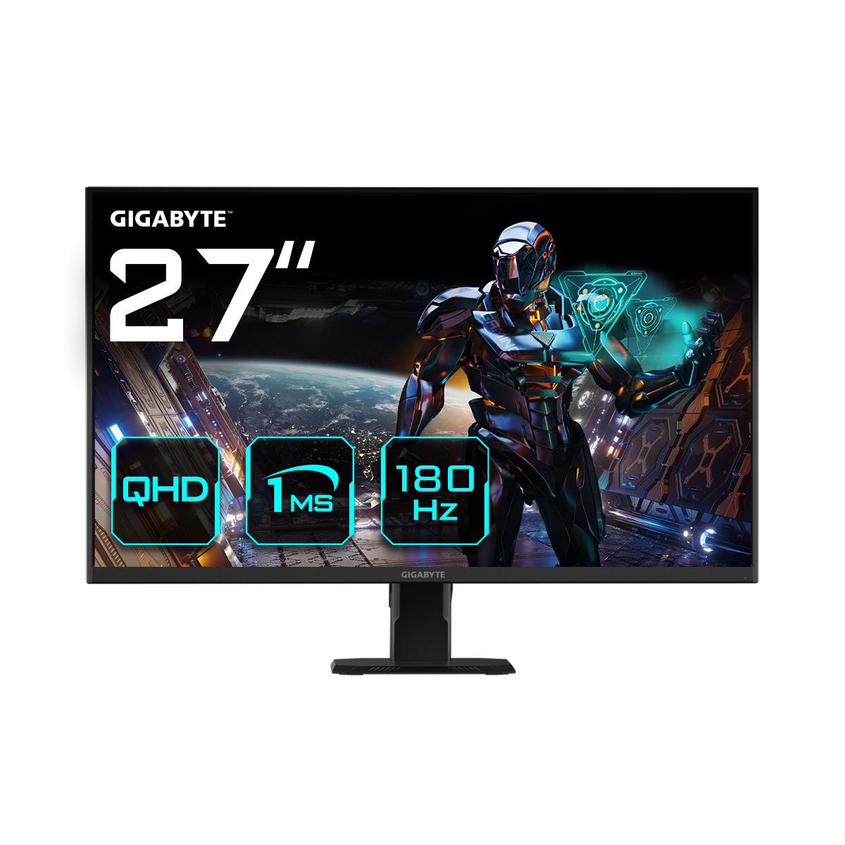 LCD Monitor|GIGABYTE|GS27QA EU|27"|Gaming|Panel IPS|2560x1440|16:9|180 ??|1