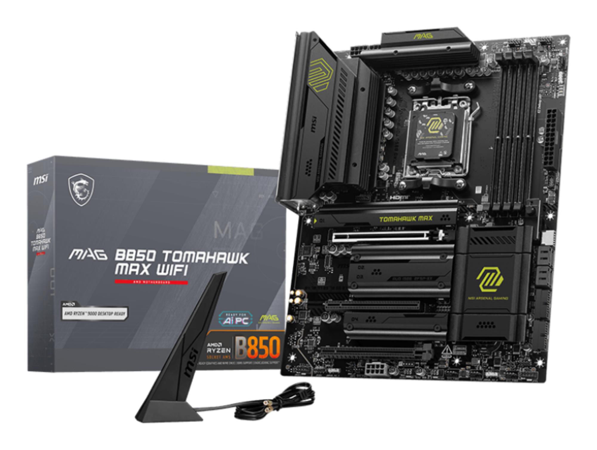 Mainboard|MSI|AMD B850|SAM5|ATX|Memory DDR5|Memory slots 4|3xPCI-Express 16x|4xM