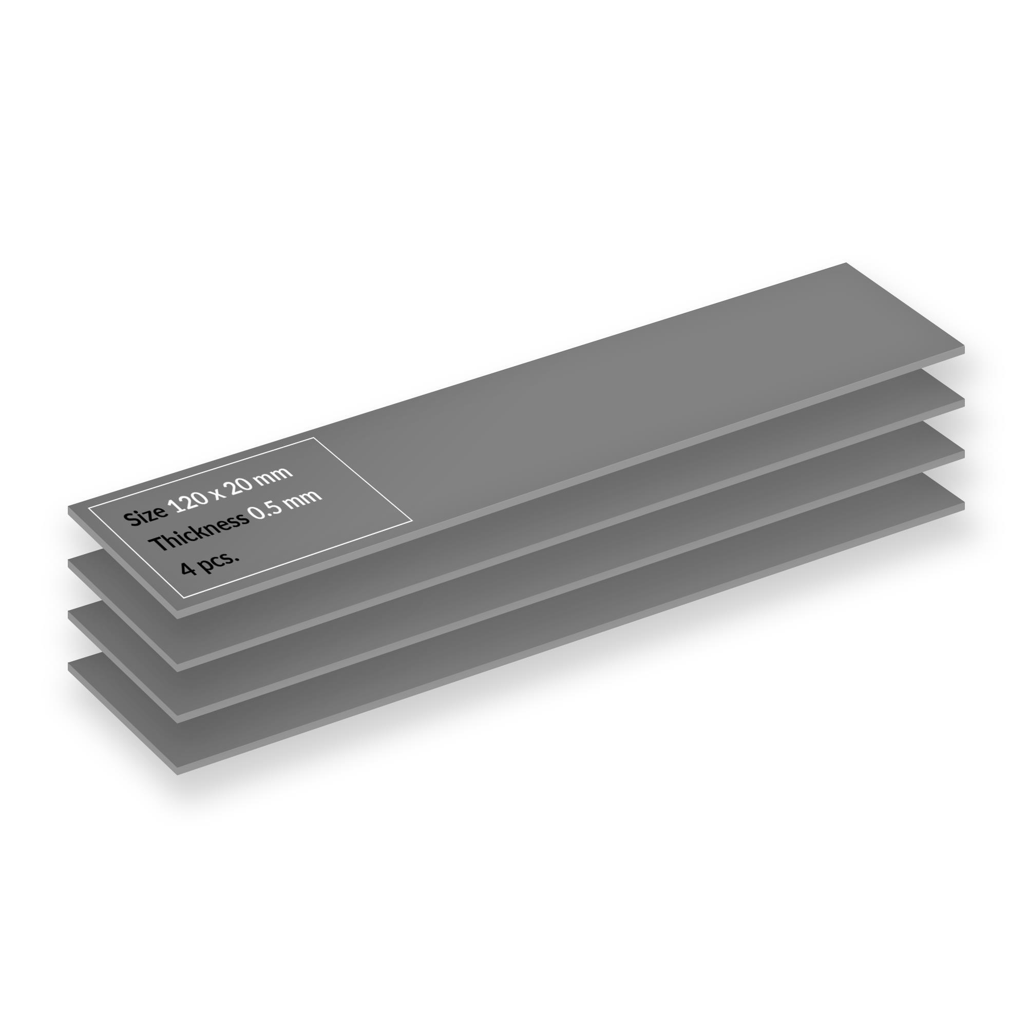 CPU COOLER ACC THERMAL PAD 4PK/120X20X0