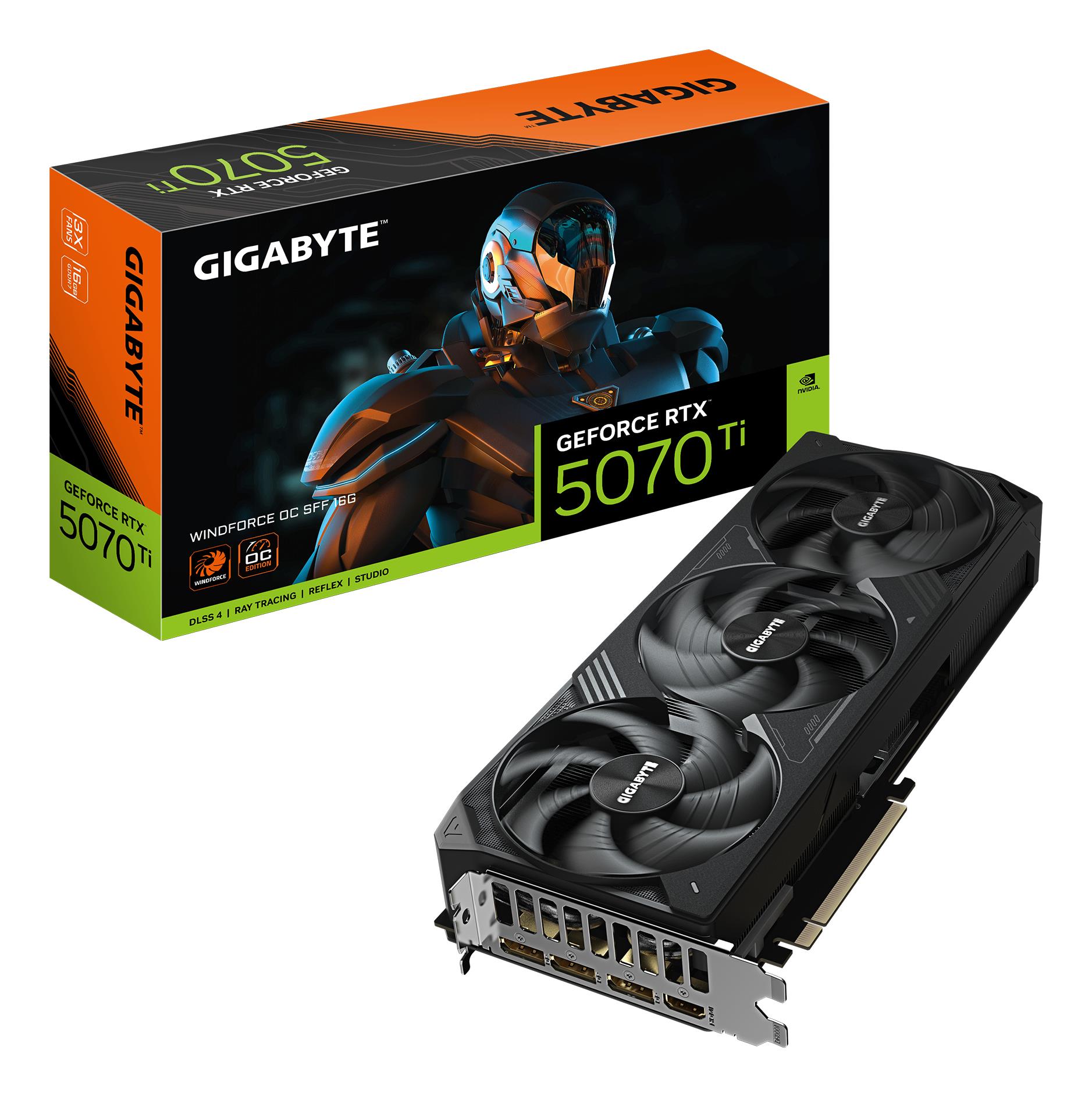 Graphics Card|GIGABYTE|NVIDIA GeForce RTX 5070 Ti|16