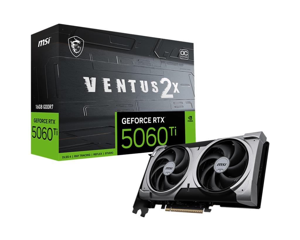 Graphics Card|MSI|NVIDIA GeForce RTX 5060 Ti|16